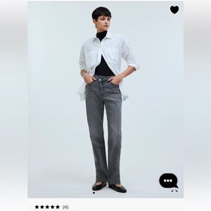 The '90s Straight Jean in Burwick Wash: Cross-Tab Edition